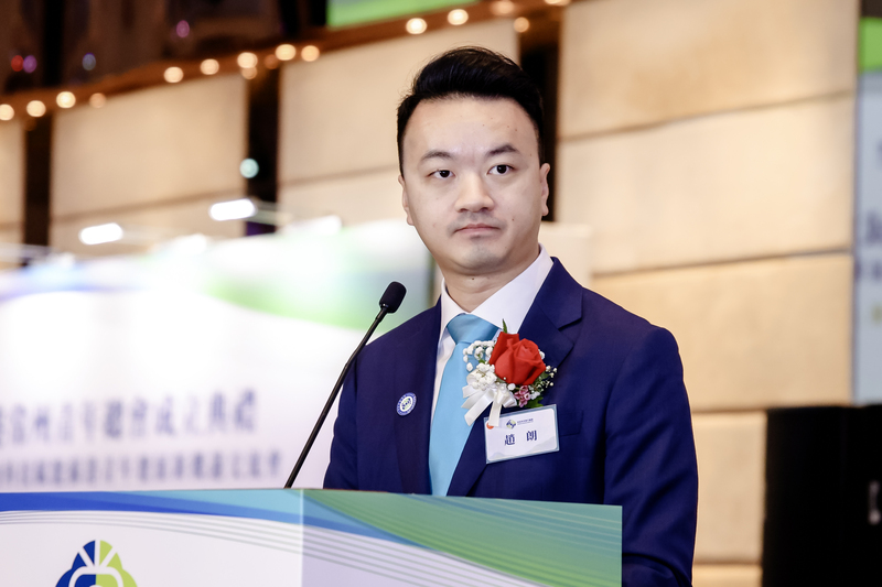 首任會長趙朗與核心團隊合影